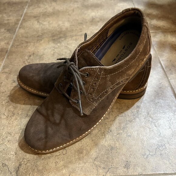 Men’s Bostonian‎ Soft Low Oxford Brown Dress Shoes Size 10.5 main image 12